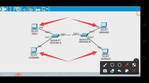 Membuat jaringan LAN menggunakan IP Static di aplikasi Cisco Packet Tracer Mobile kelas XI TKJ