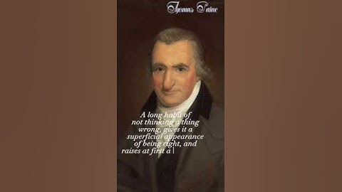 Thomas Paine Best Quotes || Thomas Paine Quotes In English|| Thomas Paine Best Quotes