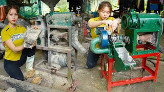 Restoring and repairing rice drying machines, old rice separators into new ones / daily life LT