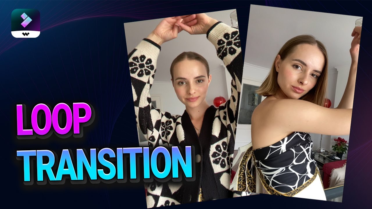 Looping Transitions New Trend Perfect loop Transition tutorial🔥🔥 #FilmoraGo - YouTube