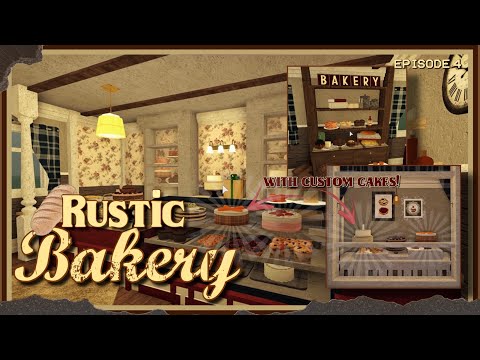 Bloxburg: Townside Series ☀️ Rustic Bakery Shop ➵ Episode 4