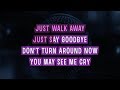 Just Walk Away (Karaoke) - Celine Dion