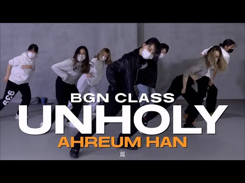 AHREUM HAN BGN CLASS | Sam Smith - Unholy feat. Kim Petras | @justjerkacademy ewha