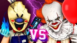 ICE SCREAM MAN 7 vs PENNYWISE - The MOVIE (All Episodes Compilation Mobile Horror Game 3D Animation) screenshot 2