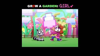 Girl Vs Boy  Grow A Garden  Roblox Animation