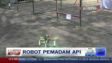 Robot Pemadam Api - Kompas Siang 29 Agustus 2014