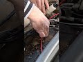 Battery tray clean up w126