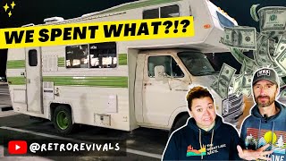 The Real Cost of RV Renovations  Total $$$ Spent on Our DIY Vintage RV Budget!