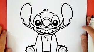 COMO DIBUJAR A STITCH DE LILO Y STITCH