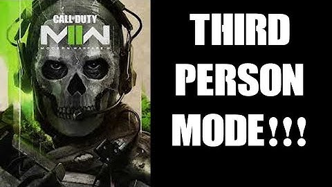Third 3rd Person Mode Is Here In COD MWII Modern Warfare 2 2022 & Its Pretty Good Fun!