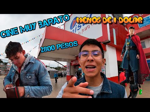 EL CINE MAS BARATO DE TODA COLOMBIA - menos de 1 DOLAR