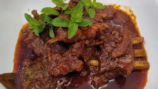 Simple mutton curry without curd/yogurt (Bhuna gost recipe) mutton masala gravy Eid special recipe