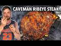 How to Reverse Sear a Ribeye Steak Caveman Style