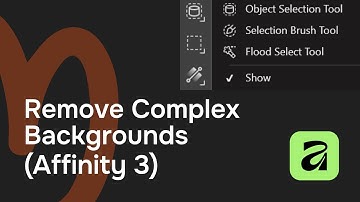How to Remove Backgrounds from COMPLICATED Images in Affinity (Beginner Friendly)