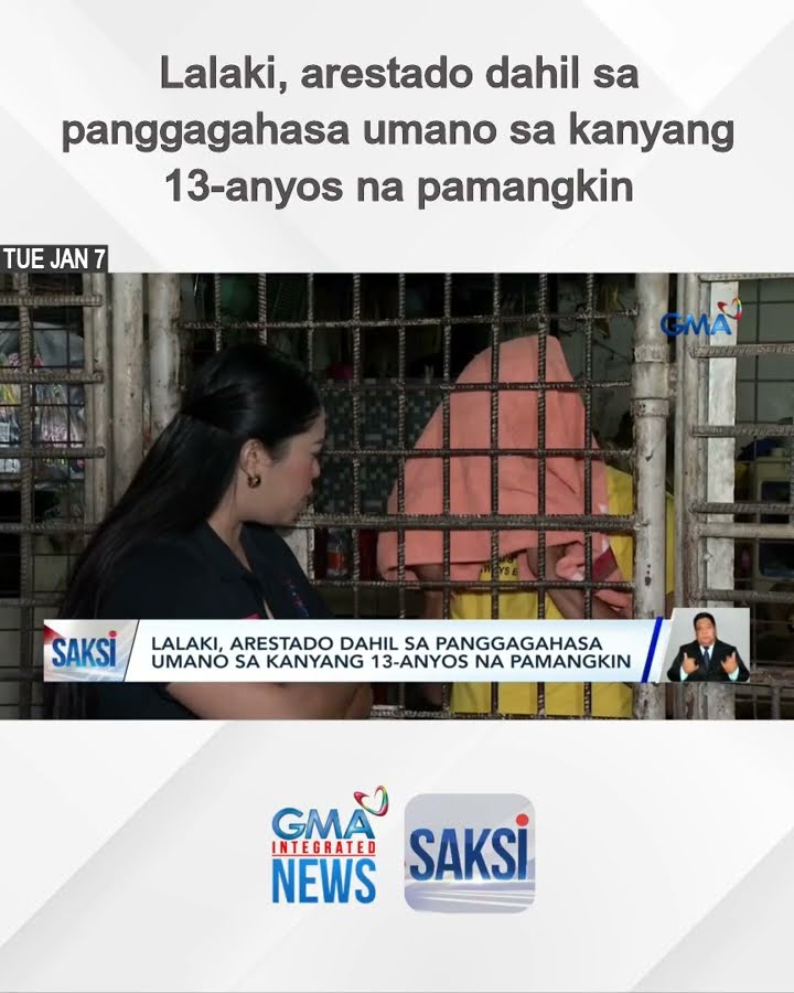 Lalaki, arestado dahil sa panggagahasa umano sa kanyang 13-anyos na pamangkin  | Saksi