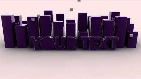 Cinema 4D // FREE Intro Template! (.c4d project file)