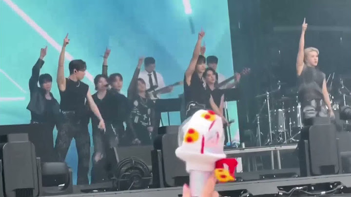 Seventeen- Maestro (Glastonbury performances)