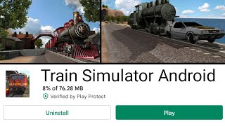 ​New Train Game Download || In Play Store || Train Simulator 2015 USA screenshot 5