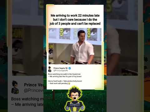 In Comic-Con Panel (2017) Henry Cavill – Walking In Late With Main Character Energy