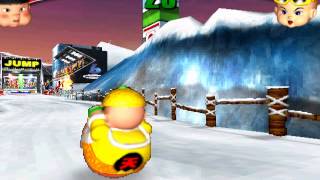 Obscure Video Games: The Aka-Champion - Polar Bear Race screenshot 1