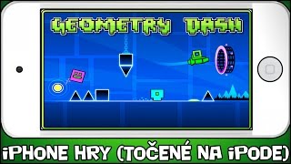 iPhone hry - Geometry Dash - Stereo Madness & Back On Track | SK Let's play | facecam | HD