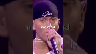 Eminem Mockingbird Live