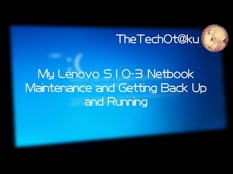 Lenovo IdeaPad S10-3s - Przywracanie systemu Windows 7 Starter z Lenovo OneKey Recovery FHD. 