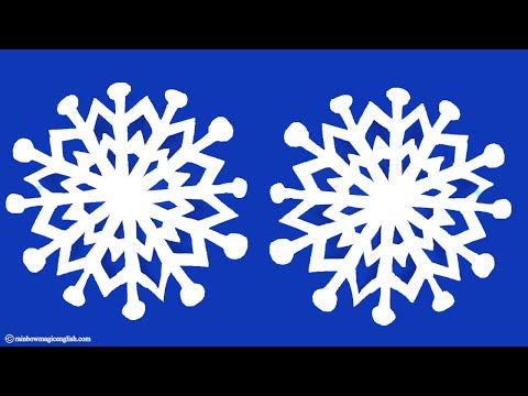 Fiocchi di neve con la carta | DIY Paper Snowflakes