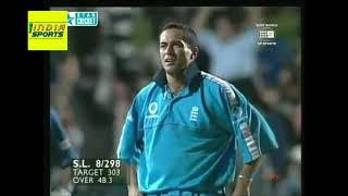 1998 - Sri Lanka Beat England by 1 Wicket 2 Balls Remaining Chase 303 Runs