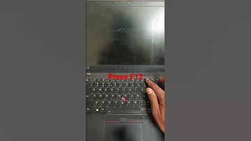 How to open the boot menu in Lenovo ThinkPad T490 laptop #lenovo #T490