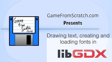 Creating Fonts and Drawing Text in LibGDX tutorial