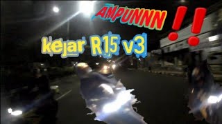 KEJAR R15 V3 TENGAH MALAM ‼️ ANGGORO MOTOVLOG