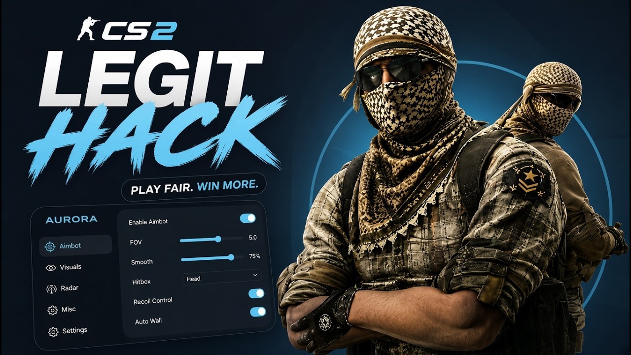 CS2 Aim Lock Mod Menu 2026 (Free PC) Undetected | Wall Sight + Trigger ...