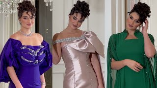 فساتين سهرة طويلة ناعمة فساتين سوارية تصاميم شرقية الجزء 651 Gown DRESSES Collection Party Dresses