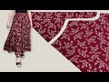 Flared Wide Leg Palazzo Pants Cutting And Sewing | This way I sew 10 pieces a day | Sewing for sale