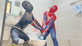 Spider man in Real Life,Spider Man vs Venom Comedy Funny Video