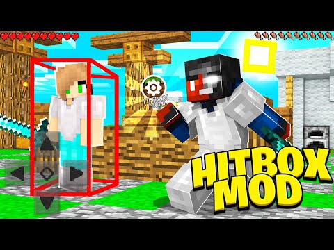HitBox MCPE MOD! (Minecraft Bedrock)