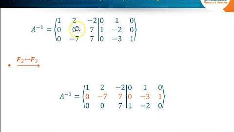 Matriz Inversa por Gauss Jordan