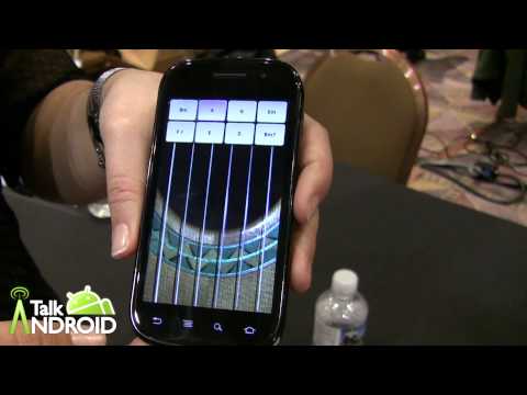 Demo of Haptics HD by Immersion at CES