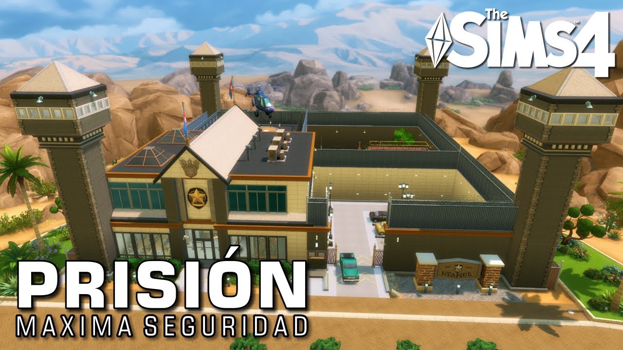 PRISION DE MAXIMA SEGURIDAD | THE SIMS 4 SPEED BUILD (PRISON) PRISION DE MAXIMA SEGURIDAD | THE SIMS 4 SPEED BUILD (PRISON) #1