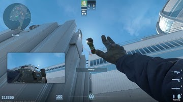 CS2 Nuke Garage Flash of Marshmallow