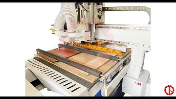 OPERATE CNC MACHINE WITH ROLLER PRESS THE WORKPIECE