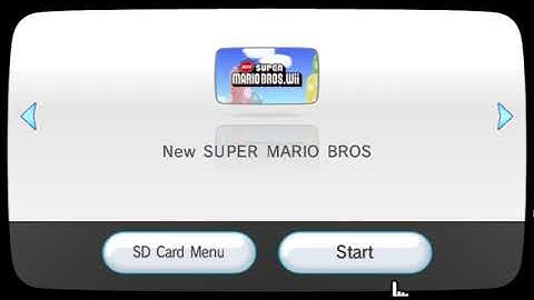 Wii Games on SD Card?!