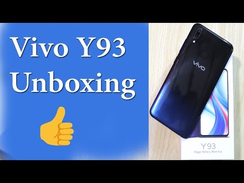 Vivo Y93 Unboxing