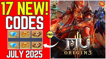 Update⚡MU Origin 3 Gift Codes 2025 | MU Origin 3 Codes - How To Redeem Code