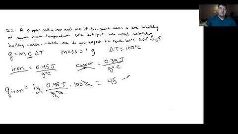 Copper Nail vs Iron Nail. Which one Heats up First?