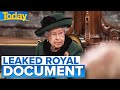 Security breach around Queen’s death plan | Today Show Australia