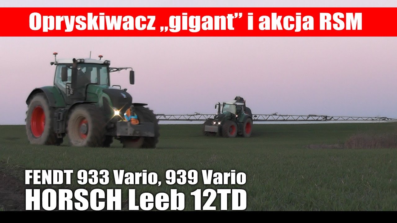 maxresdefault Akcja RSM   w polu Fendt 933 Vario + Horsch Leeb 12TD (12 000 L)