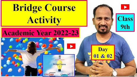 Bridge Course Activity Day 1 Std.9th To enable the students to communicate the feelings of Happiness