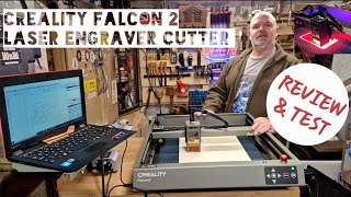 Creality Falcon 2 (22w) Laser Engraver Review In The Workshop